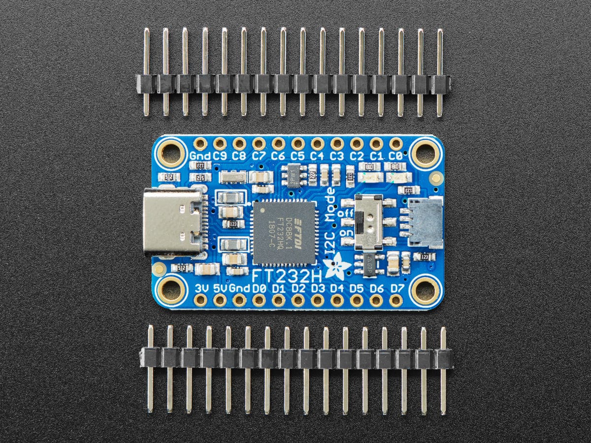 Adafruit FT232H Breakout - General Purpose USB to GPIO, SPI, I2C (USB-C & Stemma QT) by Adafruit - The Pi Hut