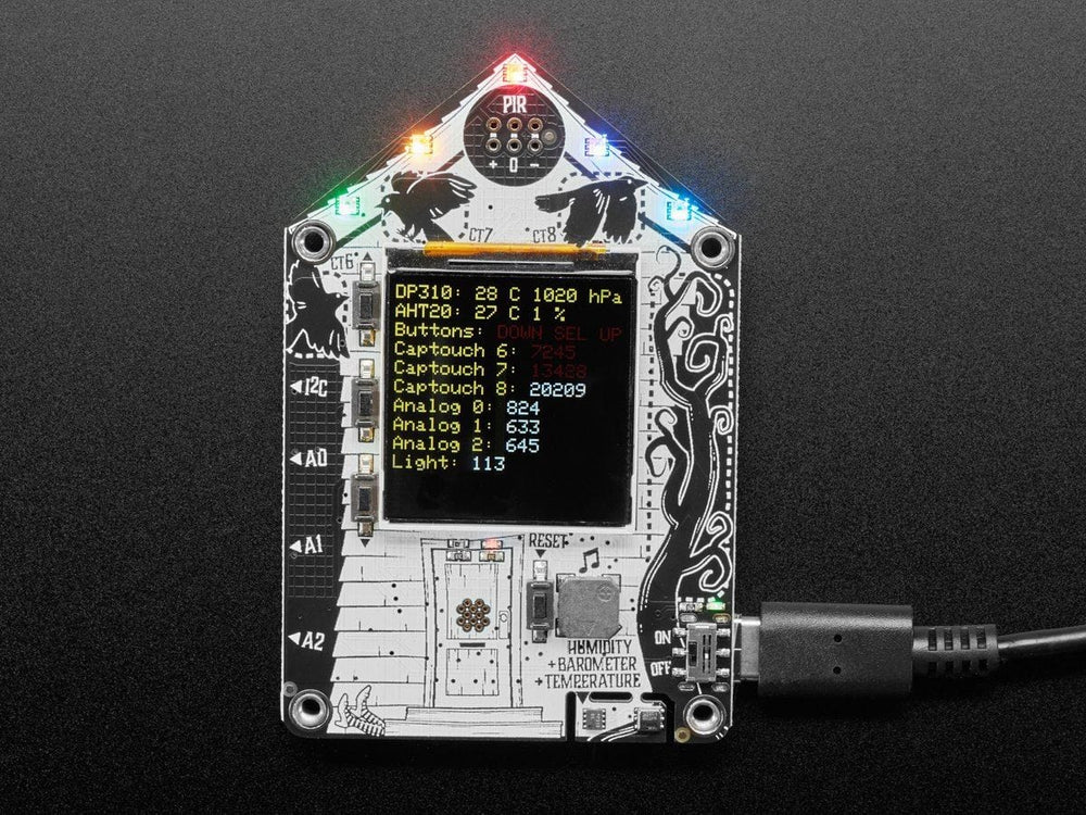 Adafruit FunHouse - WiFi Home Automation Development Board by Adafruit - The Pi Hut