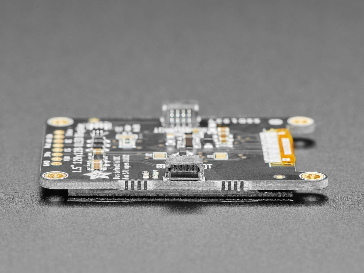 Adafruit Grayscale 1.5" 128x128 OLED Graphic Display (STEMMA QT / Qwiic) by Adafruit - The Pi Hut