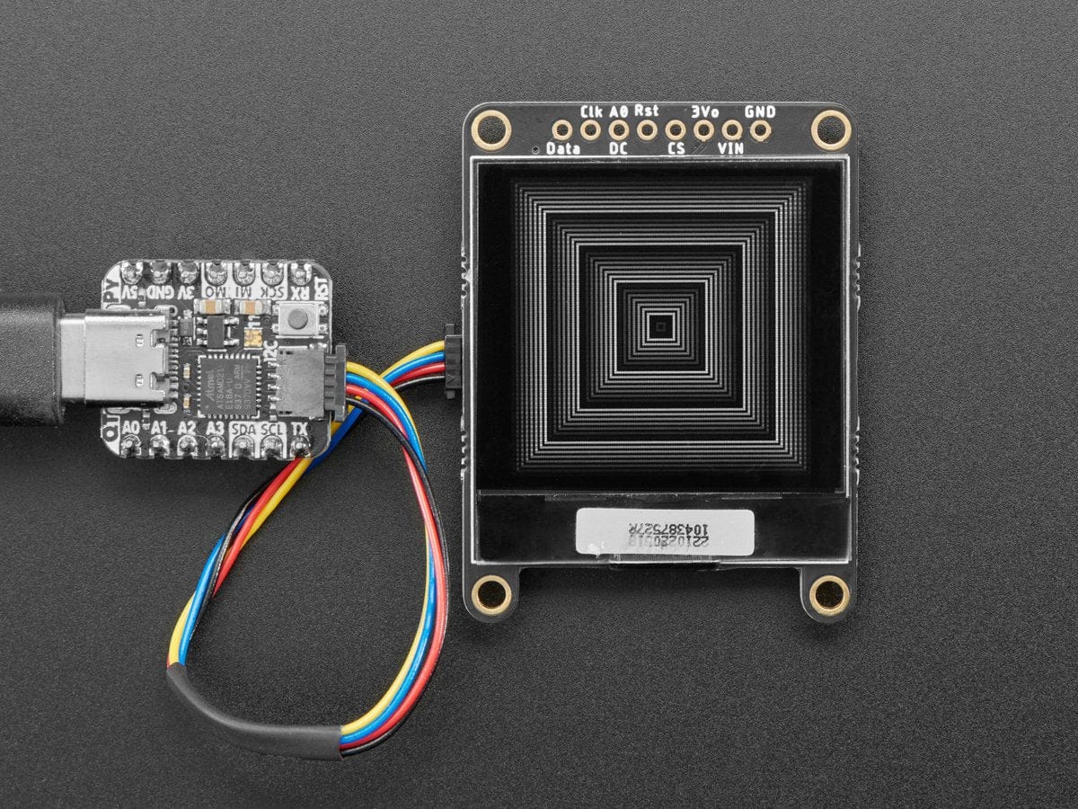 Adafruit Grayscale 1.5" 128x128 OLED Graphic Display (STEMMA QT / Qwiic) by Adafruit - The Pi Hut