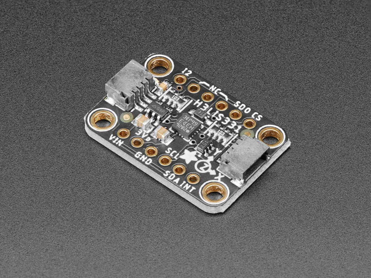 Adafruit H3LIS331 Ultra High Range Triple-Axis Accelerometer (STEMMA QT / Qwiic) by Adafruit - The Pi Hut