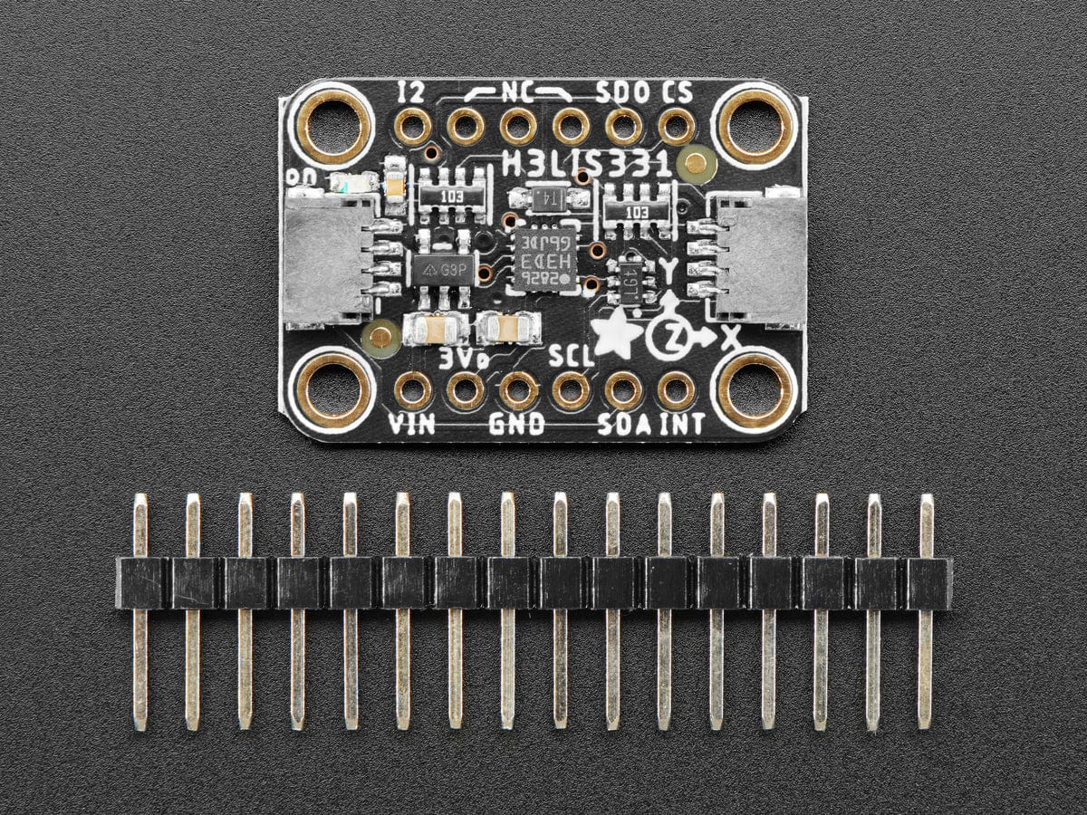 Adafruit H3LIS331 Ultra High Range Triple-Axis Accelerometer (STEMMA QT / Qwiic) by Adafruit - The Pi Hut
