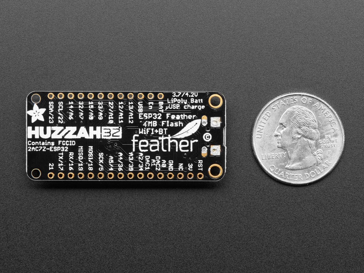 Adafruit HUZZAH32 – ESP32 Feather Board by Adafruit - The Pi Hut