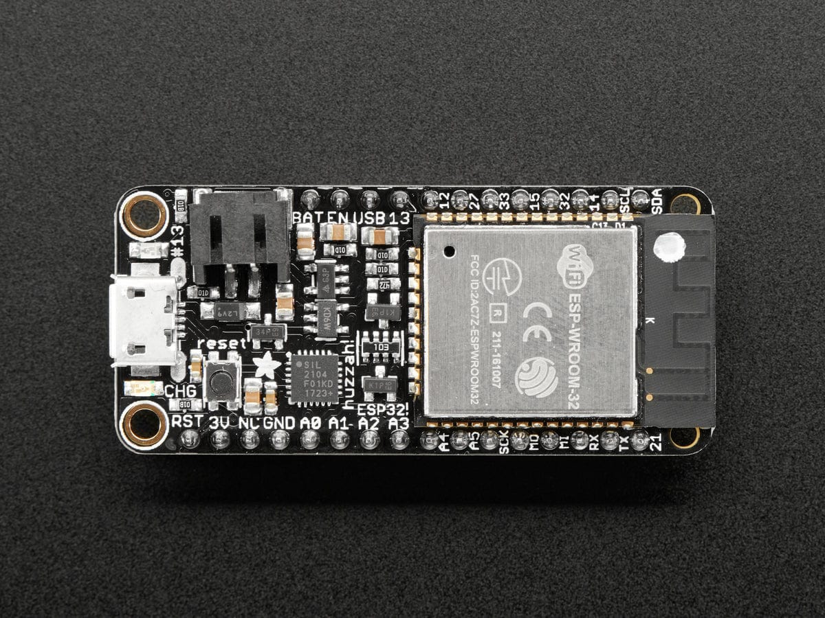 Adafruit HUZZAH32 – ESP32 Feather Board (pre-soldered) by Adafruit - The Pi Hut