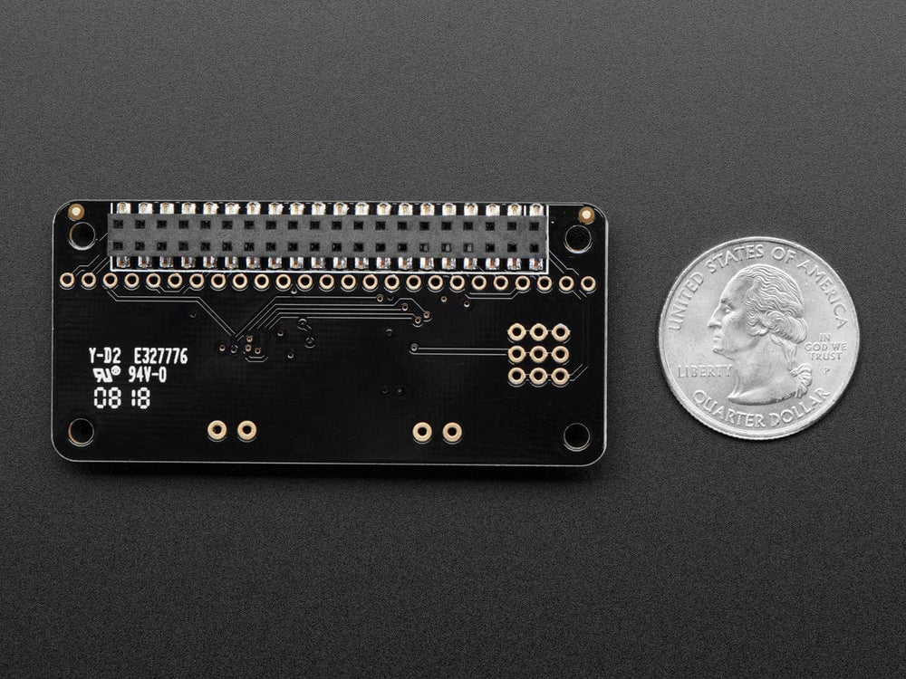 Adafruit I2S 3W Stereo Speaker Bonnet for Raspberry Pi (Mini Kit) by Adafruit - The Pi Hut