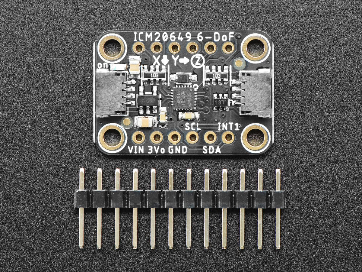 Adafruit ICM-20649 Wide Range ±30g ±4000dps 6-DoF IMU - The Pi Hut