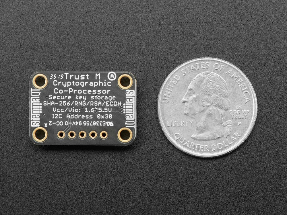 Adafruit Infineon Trust M Breakout Board - STEMMA QT / Qwiic by Adafruit - The Pi Hut