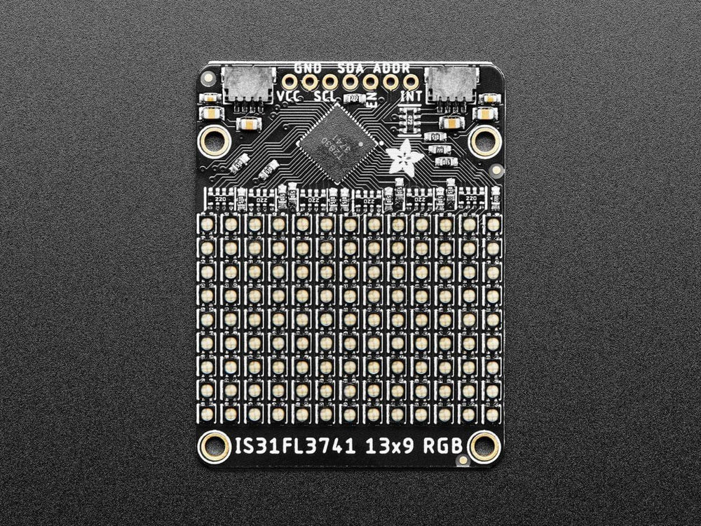 Adafruit IS31FL3741 13x9 PWM RGB LED Matrix Driver (STEMMA QT / Qwiic) by Adafruit - The Pi Hut