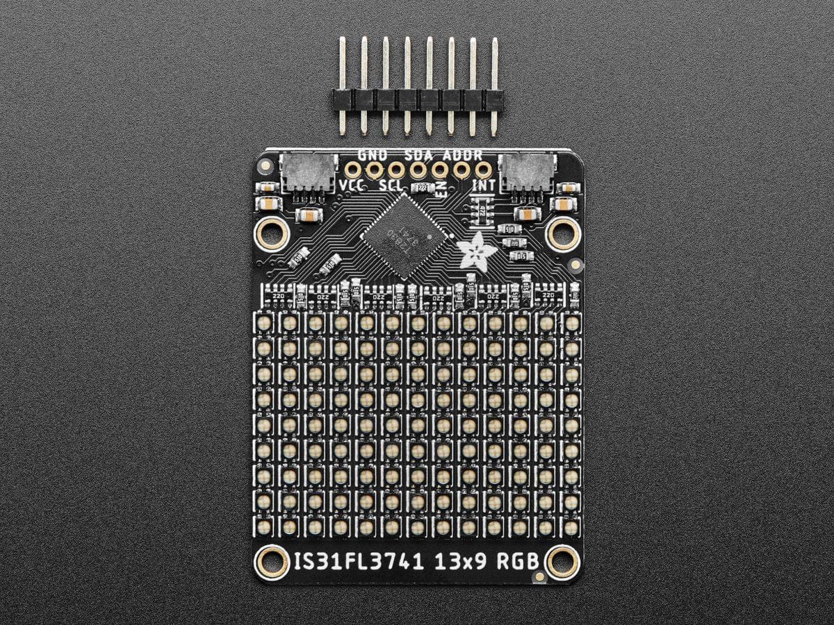 Adafruit IS31FL3741 13x9 PWM RGB LED Matrix Driver (STEMMA QT / Qwiic) by Adafruit - The Pi Hut