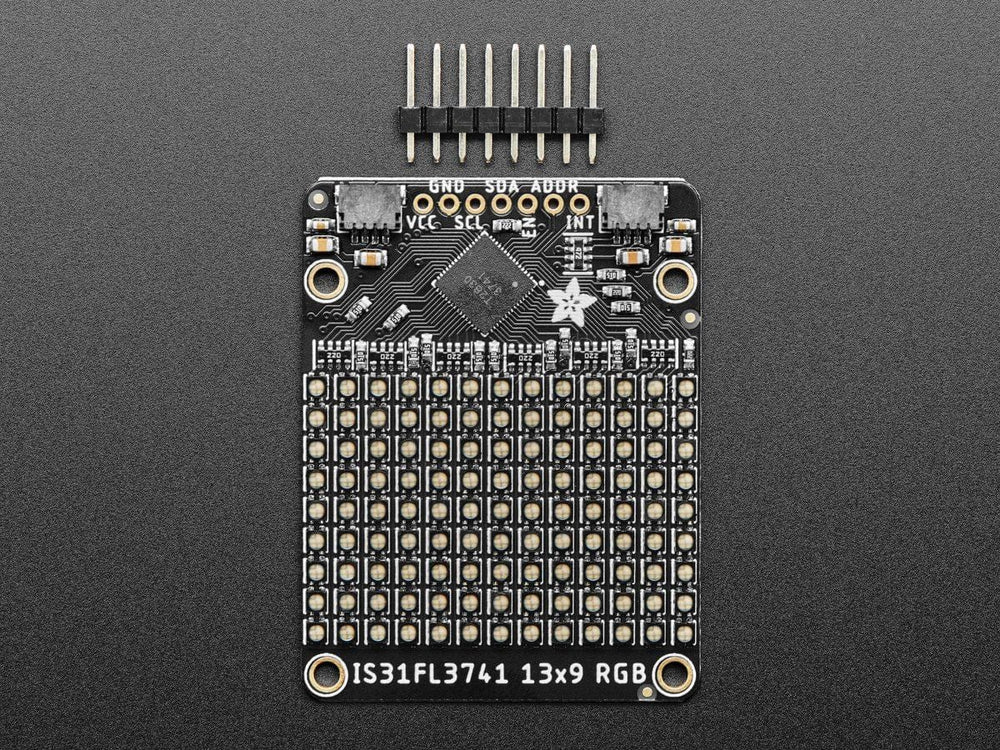 Adafruit IS31FL3741 13x9 PWM RGB LED Matrix Driver (STEMMA QT / Qwiic) by Adafruit - The Pi Hut