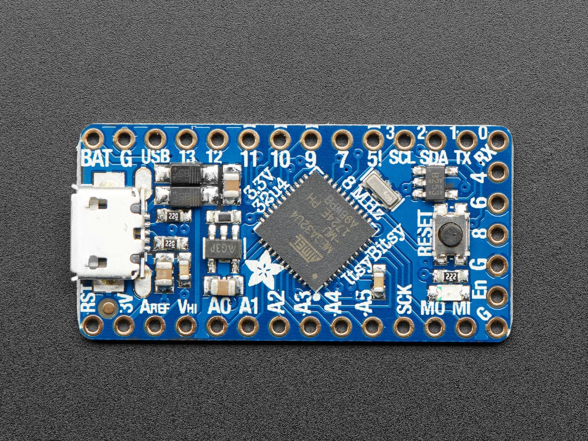 Adafruit ItsyBitsy 32u4 - 3V 8MHz by Adafruit - The Pi Hut