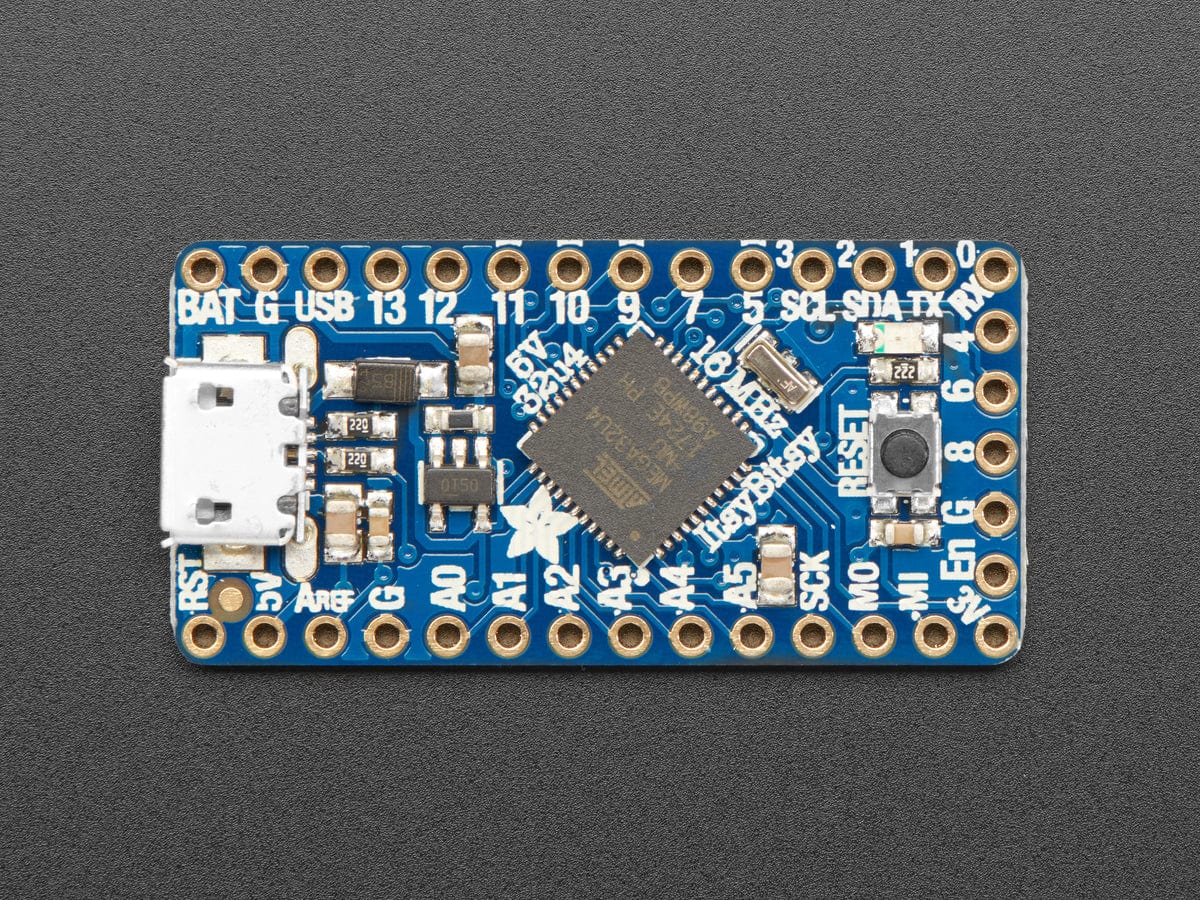Adafruit ItsyBitsy 32u4 - 5V 16MHz by Adafruit - The Pi Hut