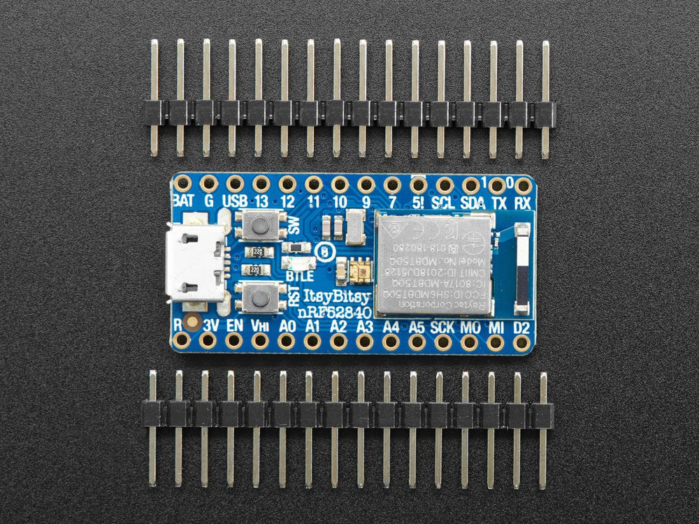 Adafruit ItsyBitsy nRF52840 Express - Bluetooth LE by Adafruit - The Pi Hut