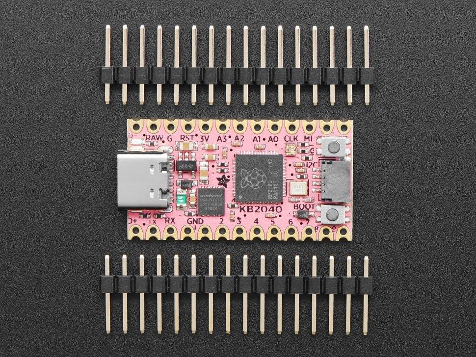 Adafruit KB2040 - RP2040 Kee Boar Driver by Adafruit - The Pi Hut