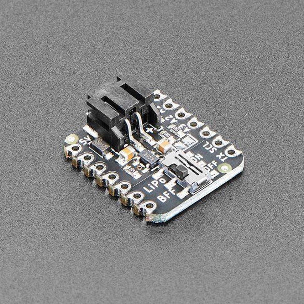 Adafruit LiIon or LiPoly Charger BFF Add-on for QT Py by Adafruit - The Pi Hut