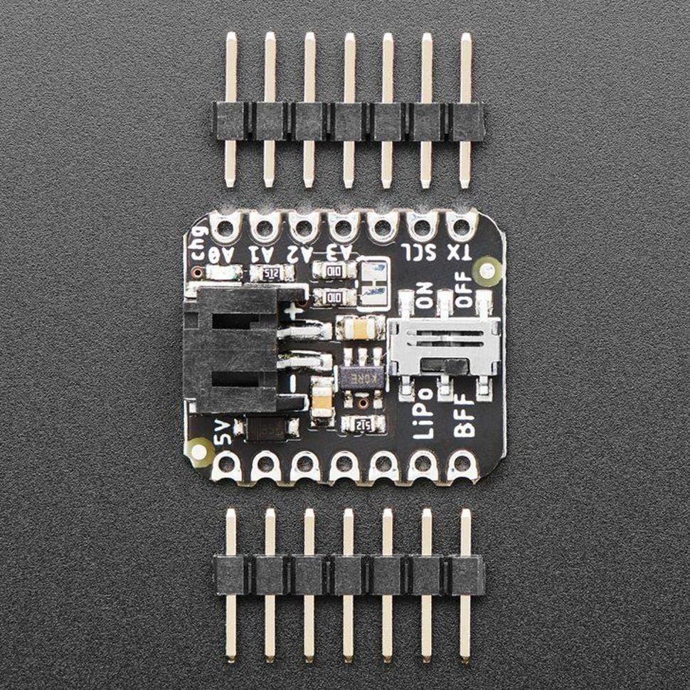 Adafruit LiIon or LiPoly Charger BFF Add-on for QT Py by Adafruit - The Pi Hut