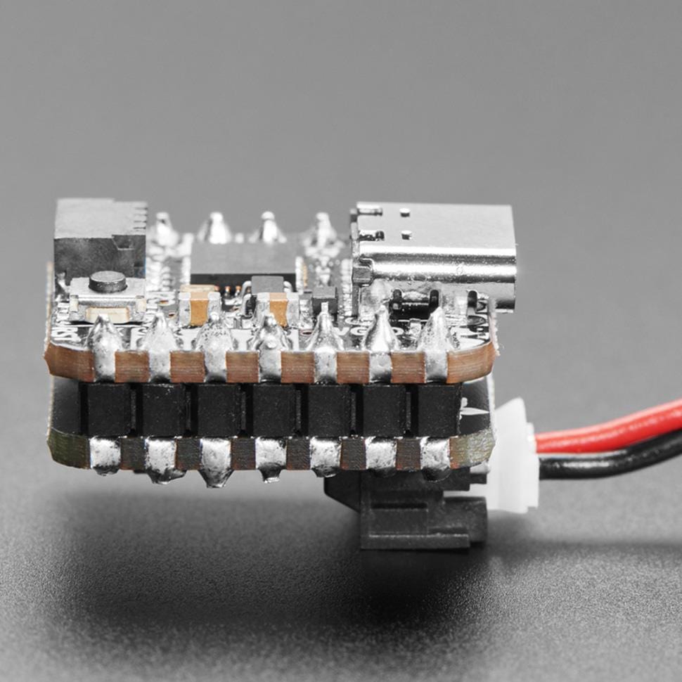 Adafruit LiIon or LiPoly Charger BFF Add-on for QT Py by Adafruit - The Pi Hut