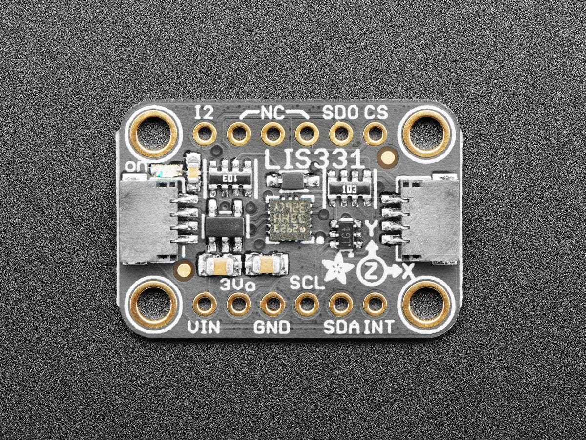 Adafruit LIS331 Triple-Axis Wide-Range ±24g Accelerometer (STEMMA QT / Qwiic) by Adafruit - The Pi Hut