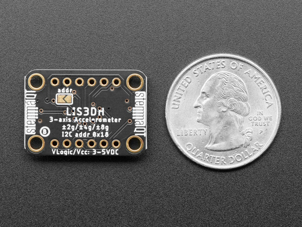 Adafruit LIS3DH Triple-Axis Accelerometer (+-2g/4g/8g/16g) by Adafruit - The Pi Hut