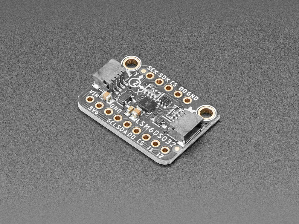 Adafruit LSM6DSO32 6-DoF Accelerometer and Gyroscope (STEMMA QT / Qwiic) by Adafruit - The Pi Hut