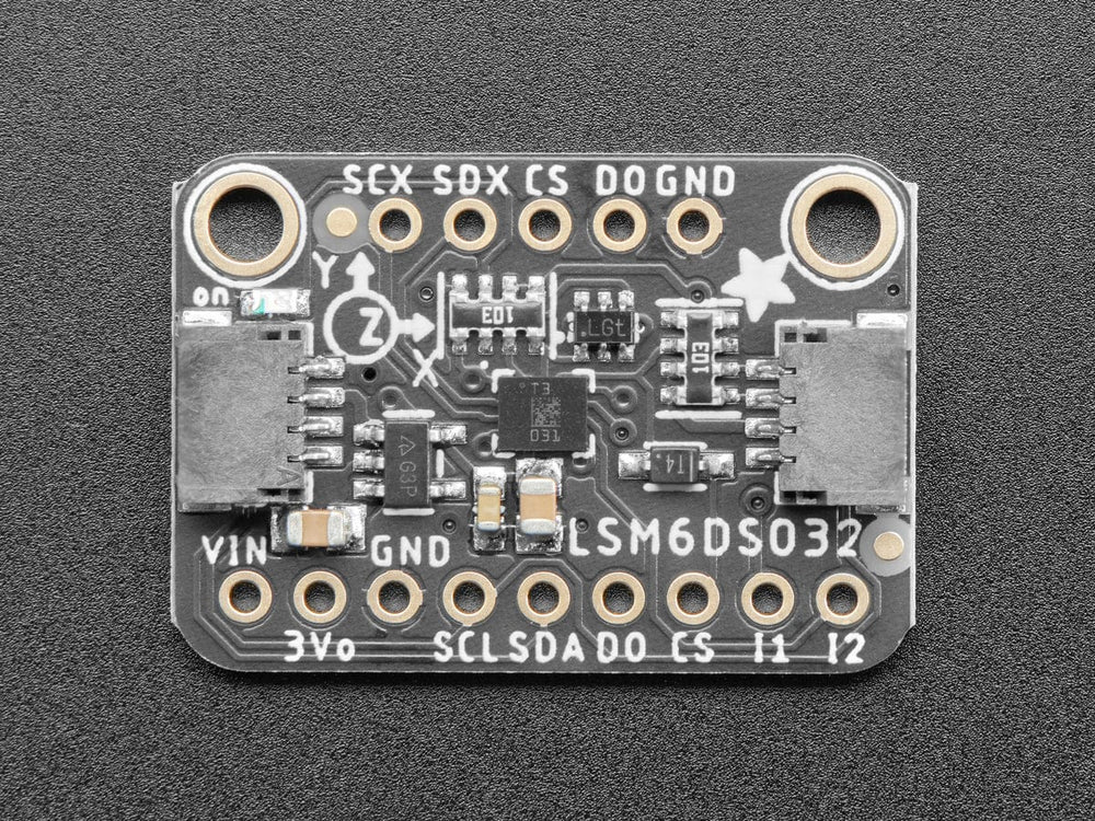 Adafruit LSM6DSO32 6-DoF Accelerometer and Gyroscope (STEMMA QT / Qwiic) by Adafruit - The Pi Hut