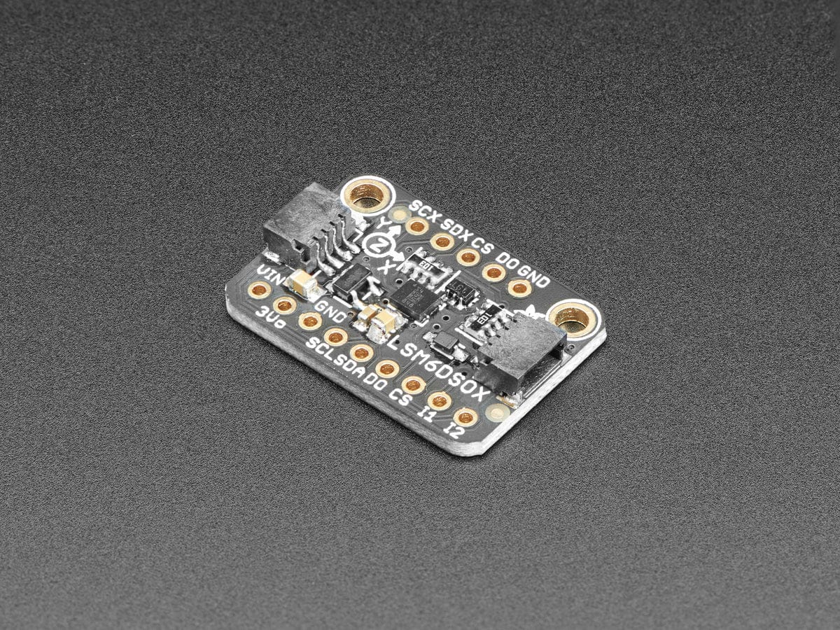 Adafruit LSM6DSOX 6 DoF Accelerometer and Gyroscope (STEMMA QT / Qwiic) by Adafruit - The Pi Hut
