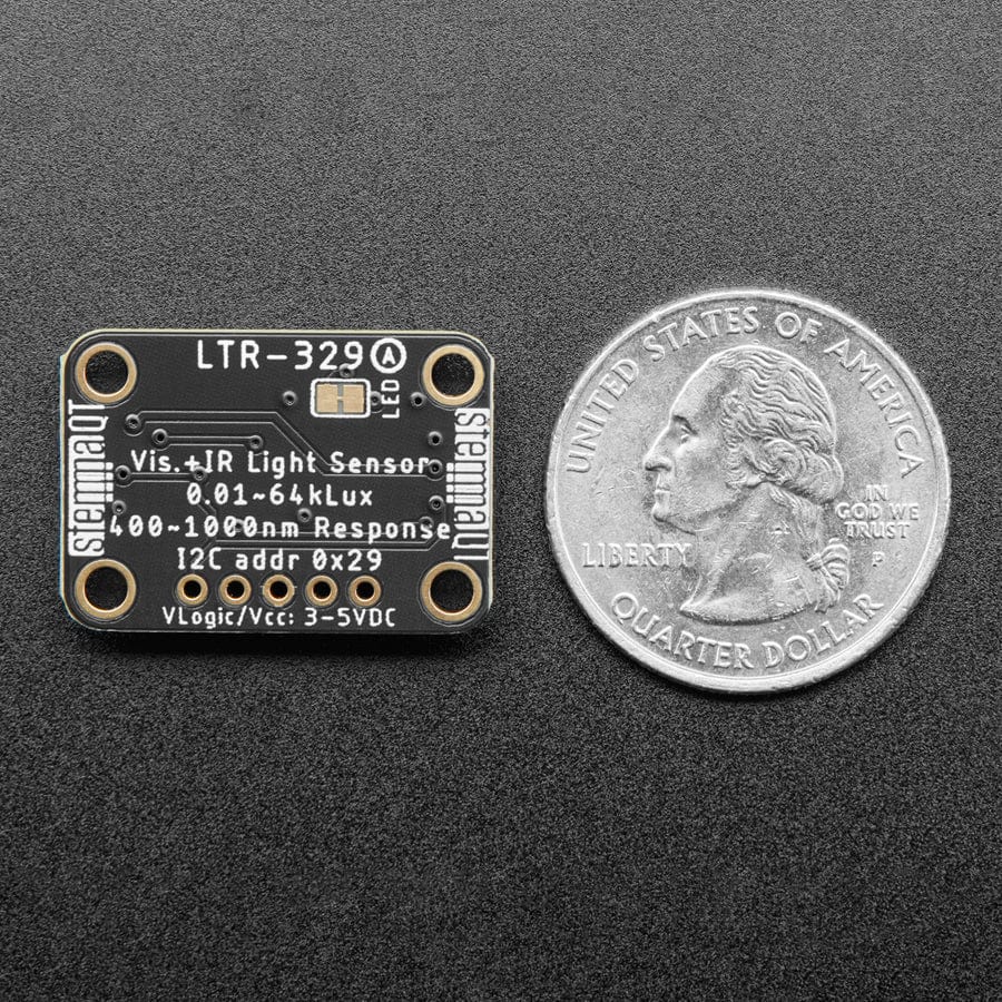 Adafruit LTR-329 Light Sensor - STEMMA QT / Qwiic by Adafruit - The Pi Hut