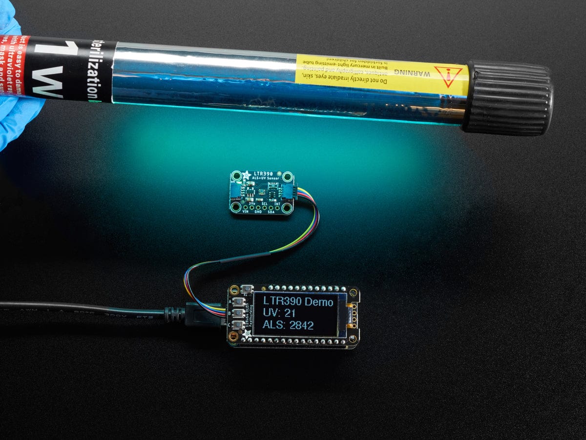 Adafruit LTR390 UV Light Sensor - STEMMA QT / Qwiic by Adafruit - The Pi Hut
