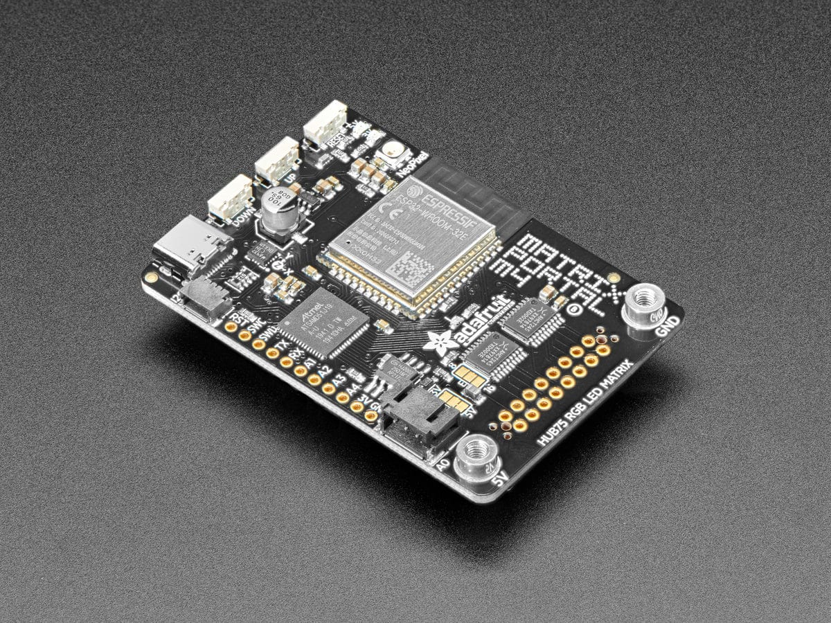 Adafruit Matrix Portal - CircuitPython Powered Internet Display by Adafruit - The Pi Hut