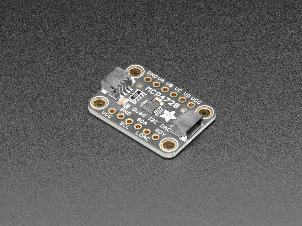 Adafruit MCP4728 Quad DAC with EEPROM (STEMMA QT / Qwiic) by Adafruit - The Pi Hut