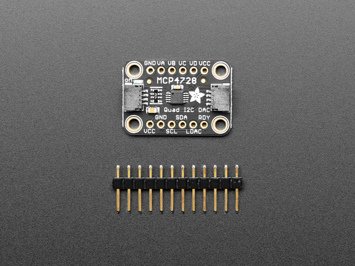 Adafruit MCP4728 Quad DAC with EEPROM (STEMMA QT / Qwiic) by Adafruit - The Pi Hut