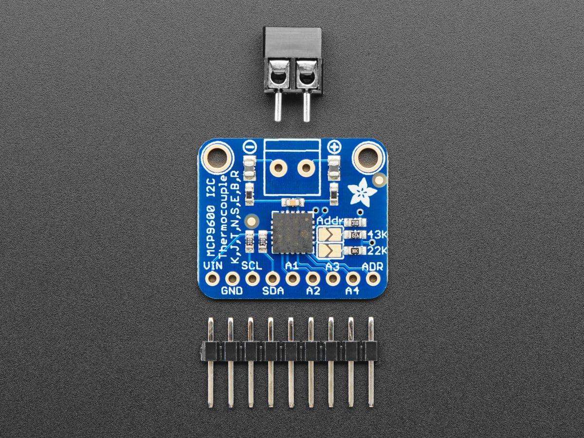 Adafruit MCP9600 I2C Thermocouple Amplifier (K, J, T, N, S, E, B and R Type T) by Adafruit - The Pi Hut