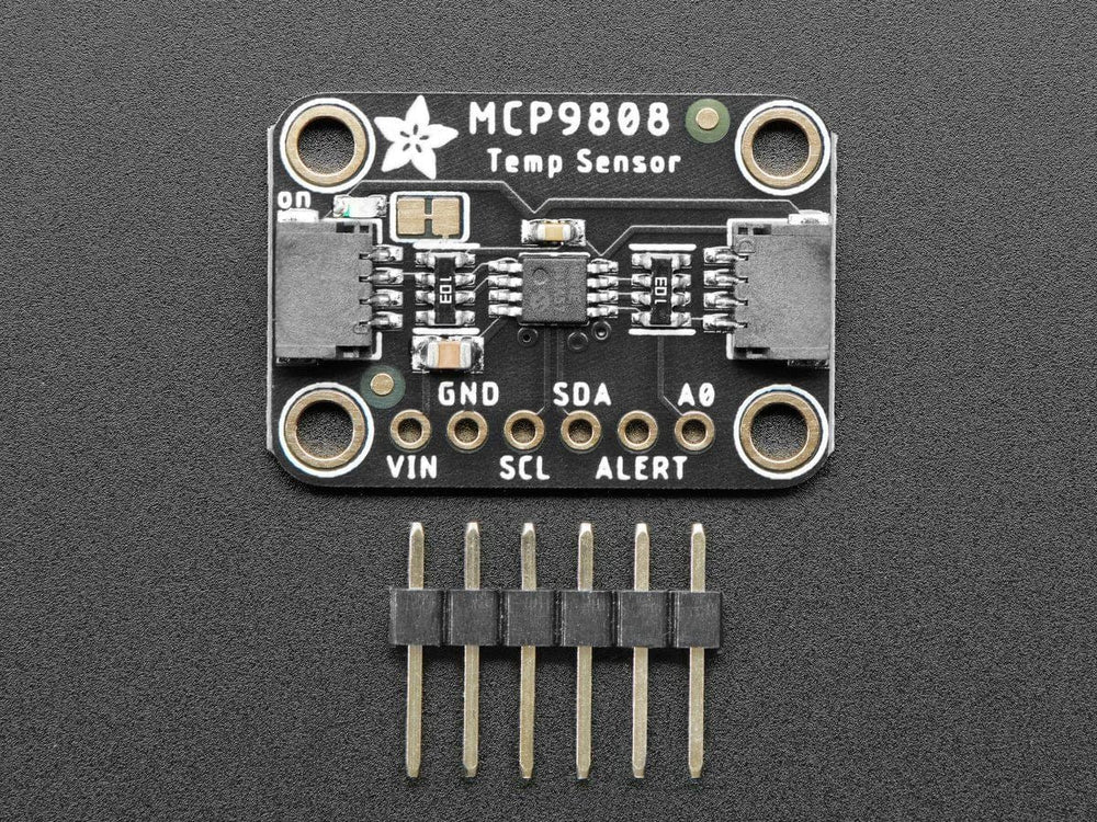 Adafruit MCP9808 High Accuracy I2C Temperature Sensor Breakout by Adafruit - The Pi Hut