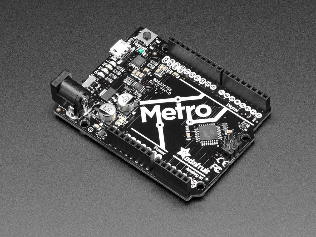 Adafruit METRO 328 - Arduino Compatible - with Headers (ATmega328) by Adafruit - The Pi Hut