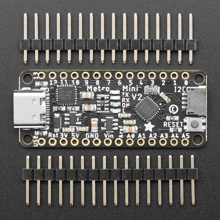 Adafruit Metro Mini 328 V2 - Arduino-Compatible - 5V 16MHz - STEMMA QT / Qwiic by Adafruit - The Pi Hut