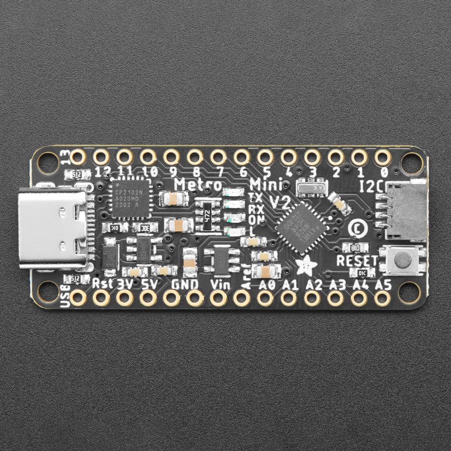 Adafruit Metro Mini 328 V2 - Arduino-Compatible - 5V 16MHz - STEMMA QT / Qwiic by Adafruit - The Pi Hut