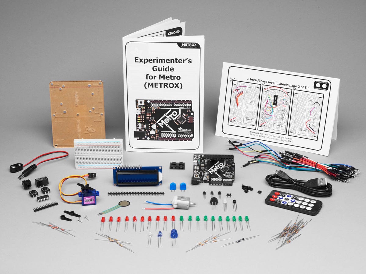 Adafruit MetroX Classic Kit - Experimentation Kit for Metro 328 - The Pi Hut