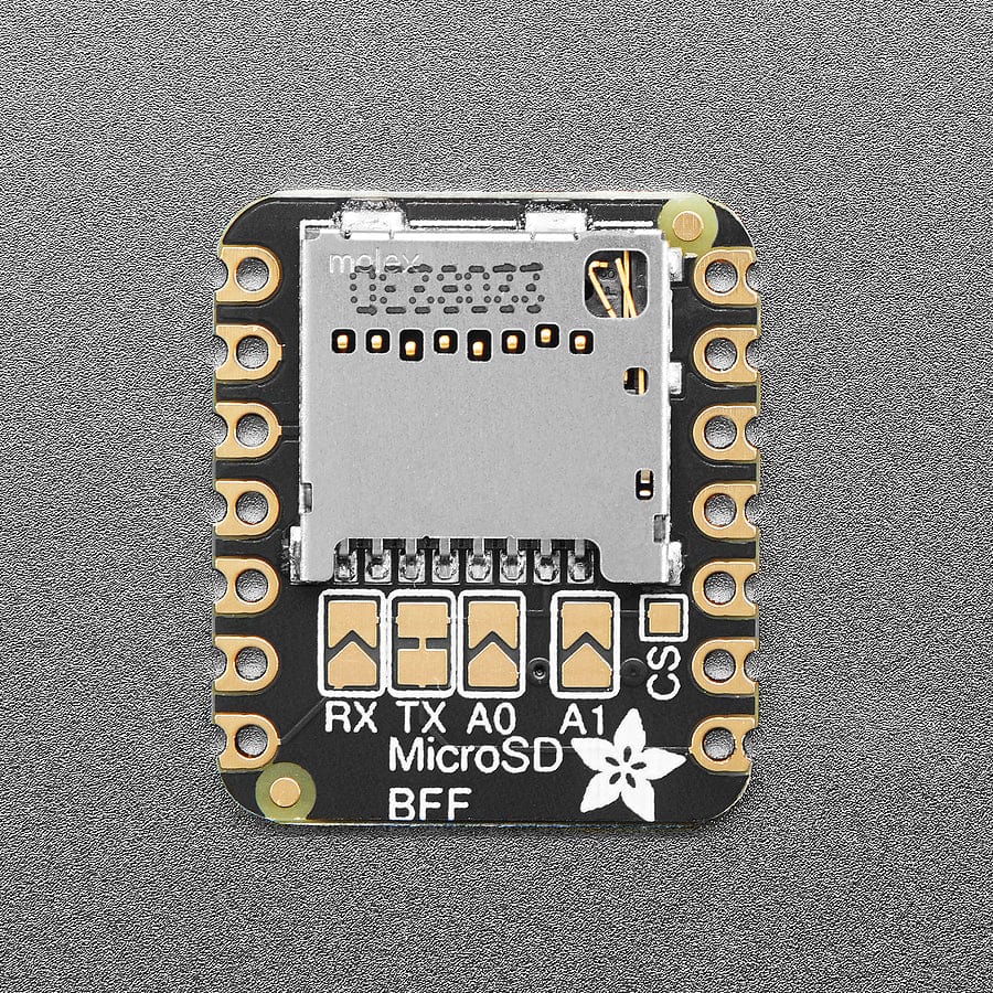 Adafruit microSD Card BFF Add-On for QT Py and Xiao by Adafruit - The Pi Hut
