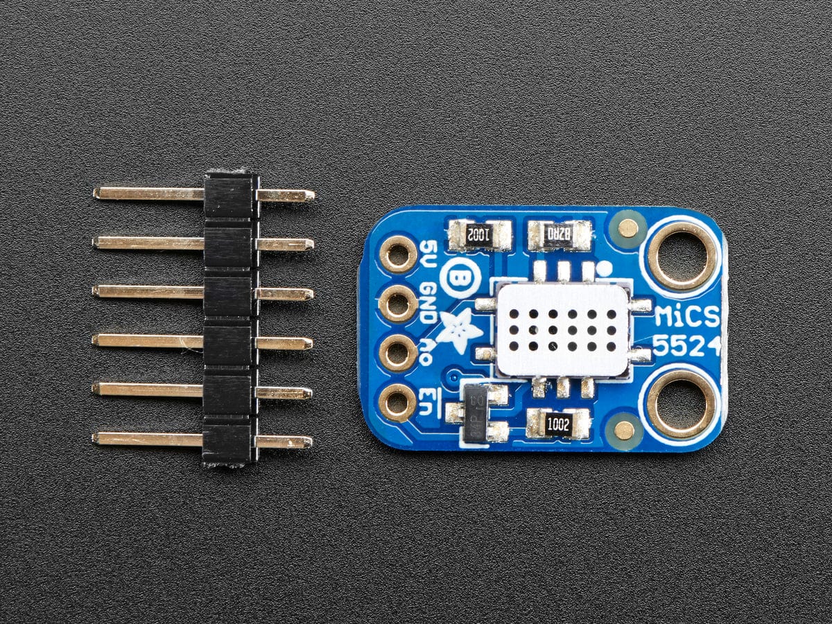 Adafruit MiCS5524 CO, Alcohol and VOC Gas Sensor Breakout by Adafruit - The Pi Hut