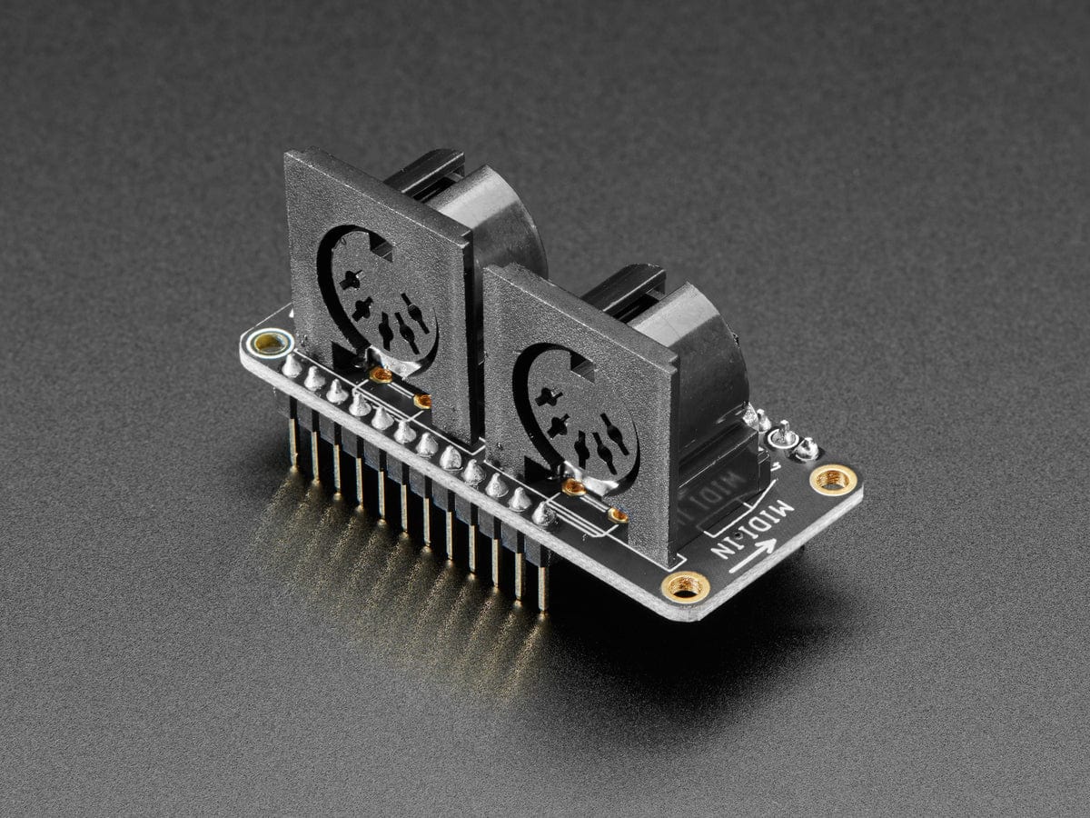 Adafruit MIDI FeatherWing Kit by Adafruit - The Pi Hut