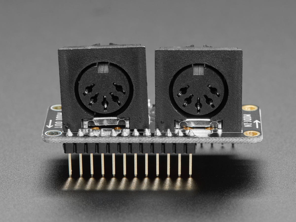 Adafruit MIDI FeatherWing Kit by Adafruit - The Pi Hut