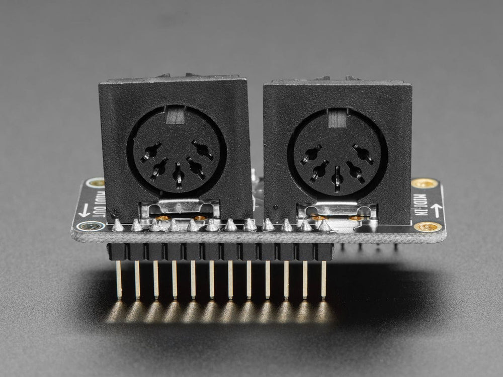 Adafruit MIDI FeatherWing Kit by Adafruit - The Pi Hut