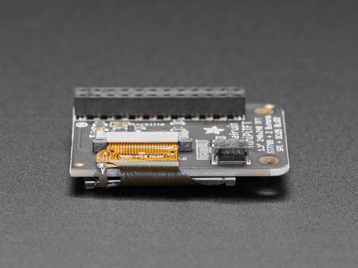 Adafruit Mini PiTFT 1.3" - 240x240 TFT Add-on for Raspberry Pi by Adafruit - The Pi Hut