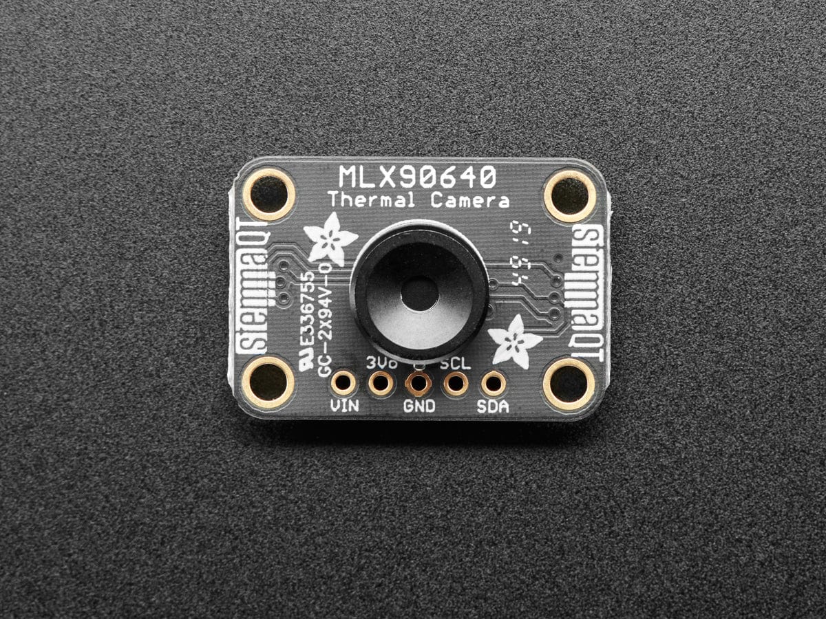 Adafruit MLX90640 24x32 IR Thermal Camera Breakout (110 Degree FoV) by Adafruit - The Pi Hut