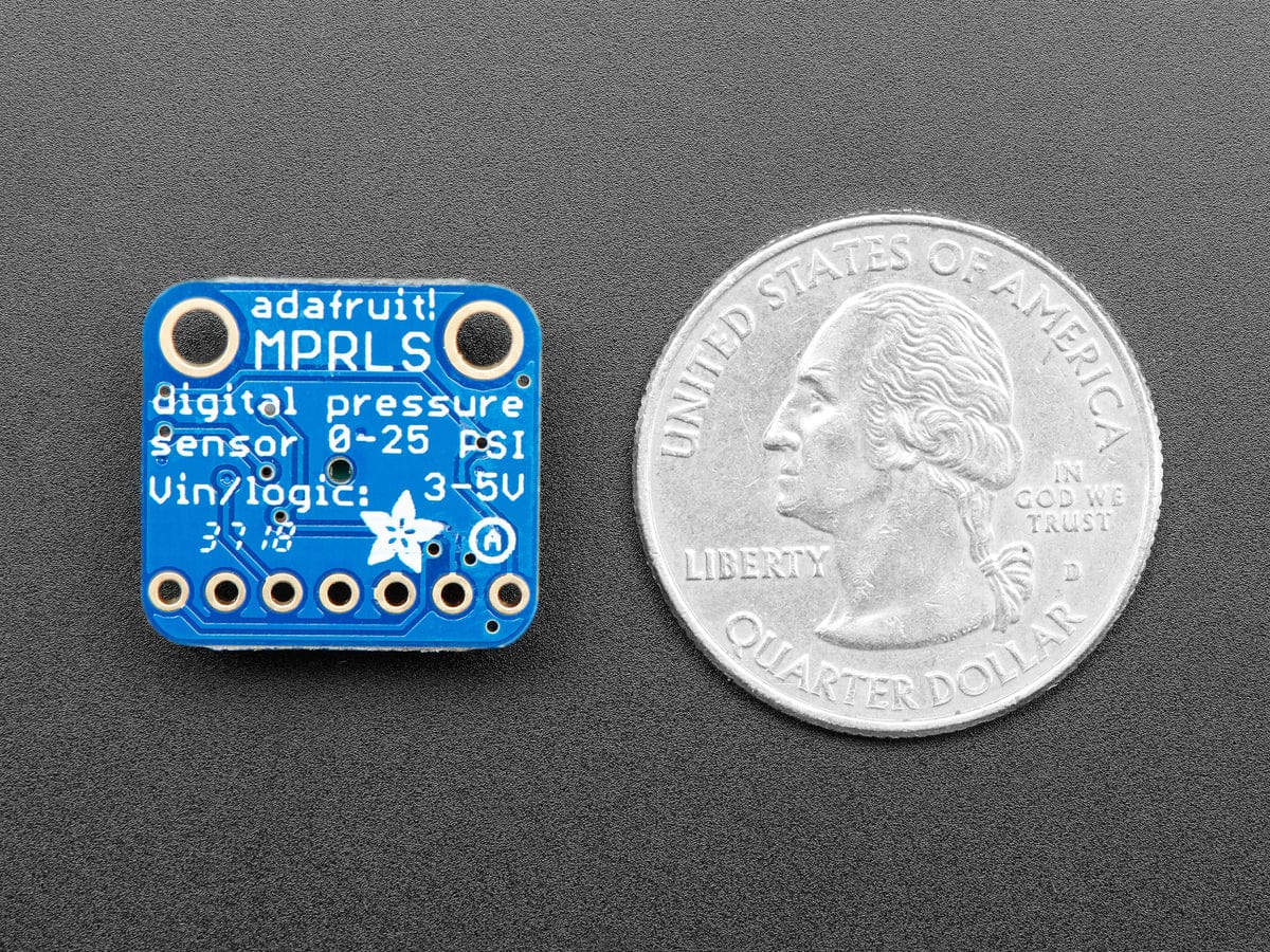 Adafruit MPRLS Ported Pressure Sensor Breakout - 0 to 25 PSI by Adafruit - The Pi Hut