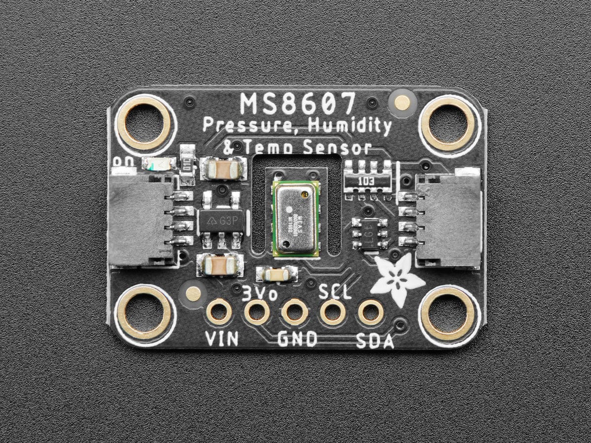 Adafruit MS8607 Pressure Humidity Temperature PHT Sensor (STEMMA QT / Qwiic) by Adafruit - The Pi Hut