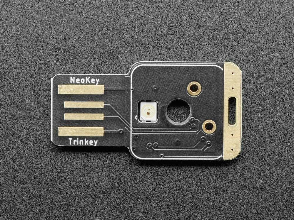 Adafruit NeoKey Trinkey - USB NeoPixel Mechanical Key Switch by Adafruit - The Pi Hut