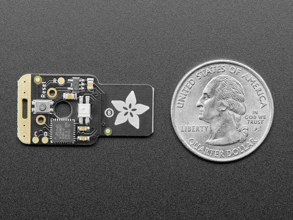 Adafruit NeoKey Trinkey - USB NeoPixel Mechanical Key Switch by Adafruit - The Pi Hut