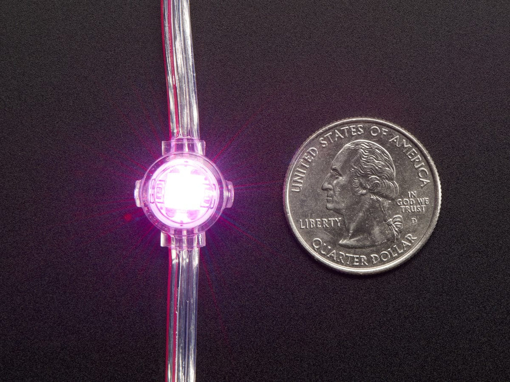 Adafruit NeoPixel LED Dots Strand - 20 LED 4" Pitch by Adafruit - The Pi Hut