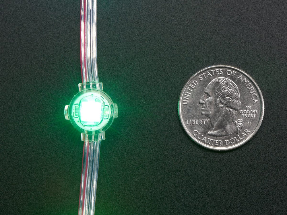 Adafruit NeoPixel LED Dots Strand - 20 LEDs at 2" Pitch by Adafruit - The Pi Hut